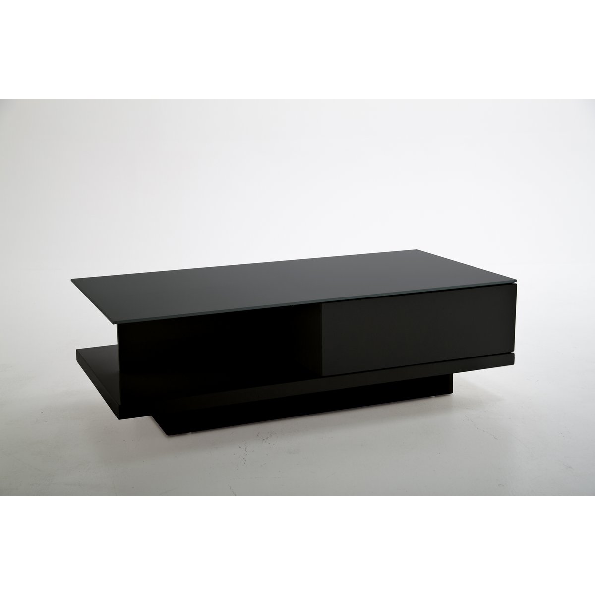 Salontafel 120x60x36 cm zwart