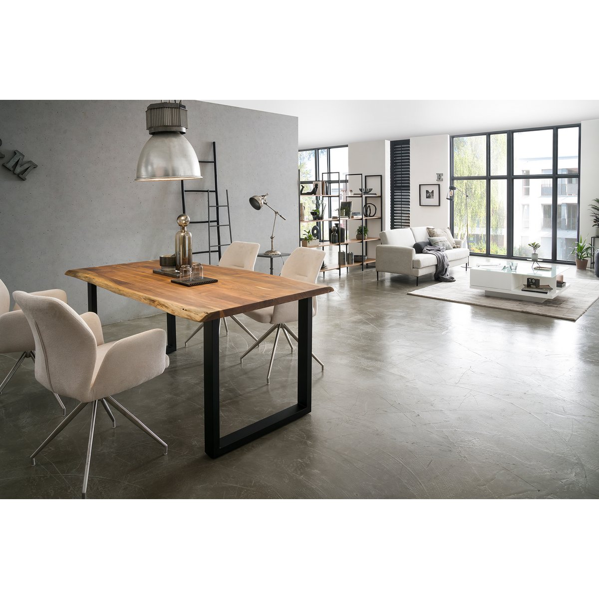 Acacia eettafel 200x100 cm
