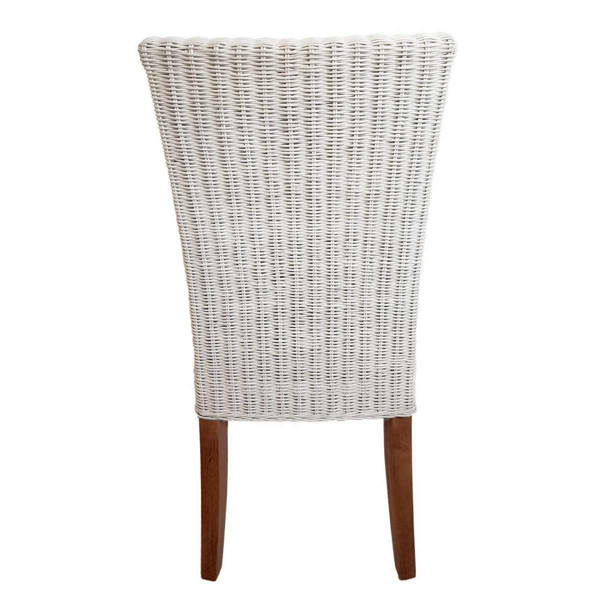 Rattan stoel eetkamer stoel white cardine mand stoel duurzame wintertuin stoel