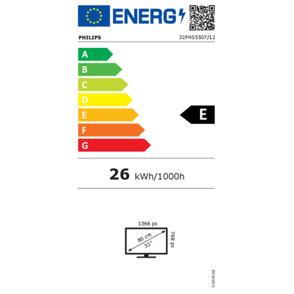 TV Philips 32PHS5507 HD 32" LED