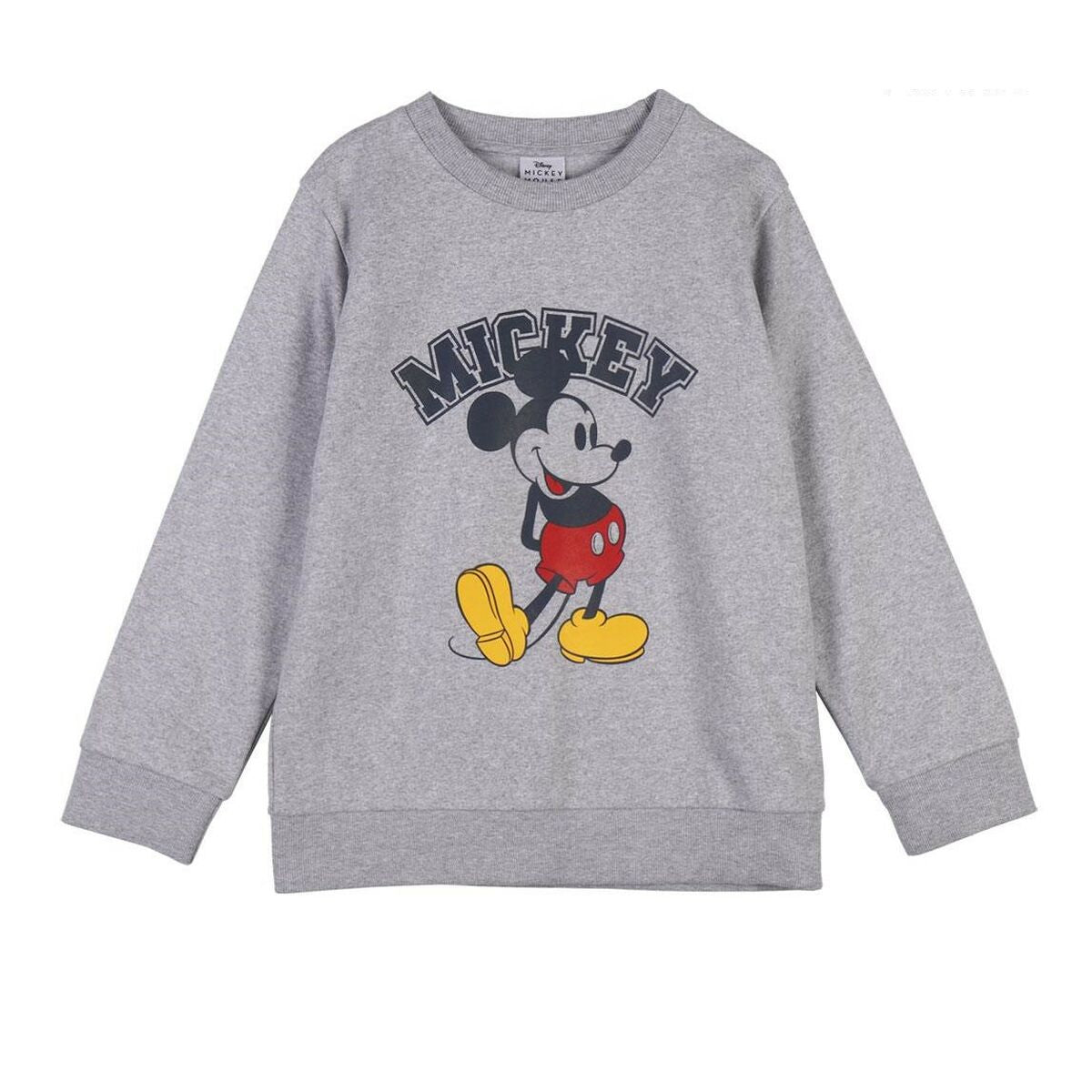 Kindersweater zonder Capuchon Mickey Mouse Grijs