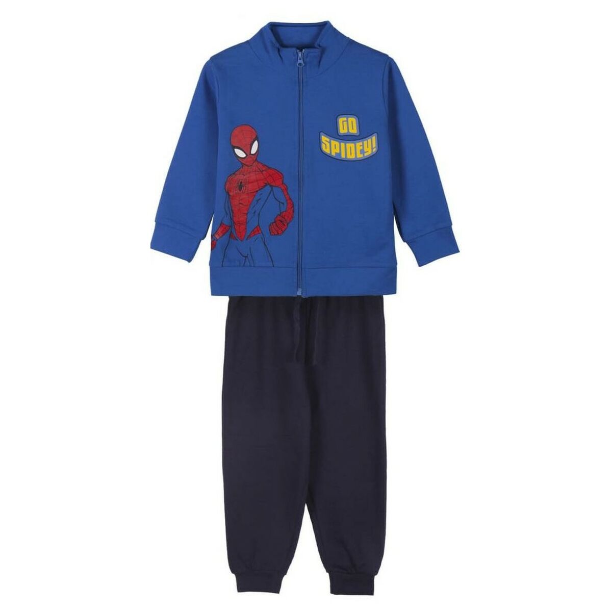 Joggingpak voor kinderen Spider-Man Blauw