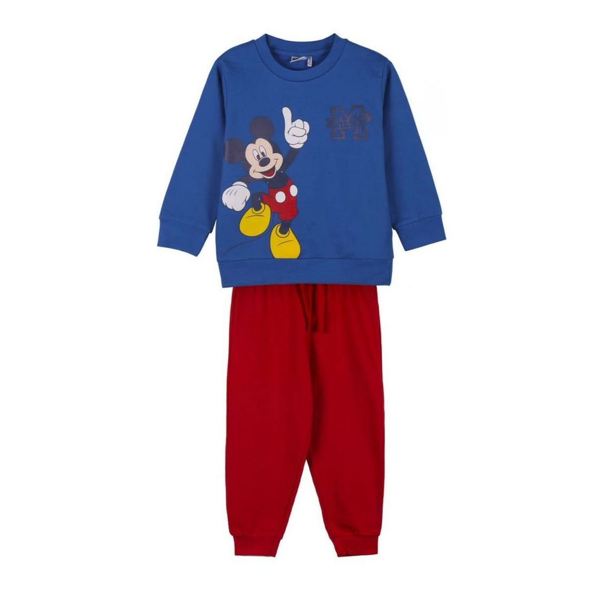 Joggingpak voor kinderen Mickey Mouse Blauw