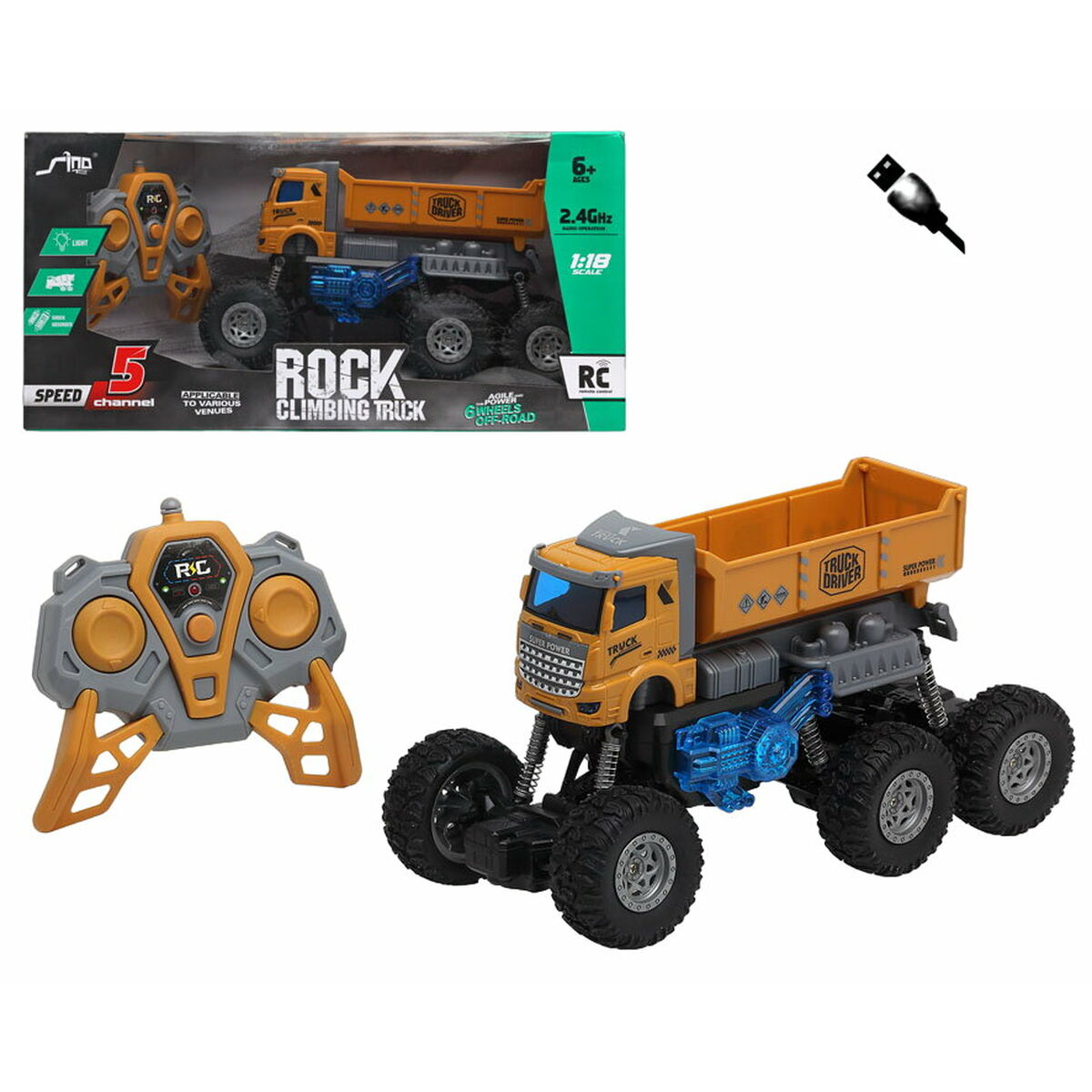 Vrachtwagen Rock Climbing Truck