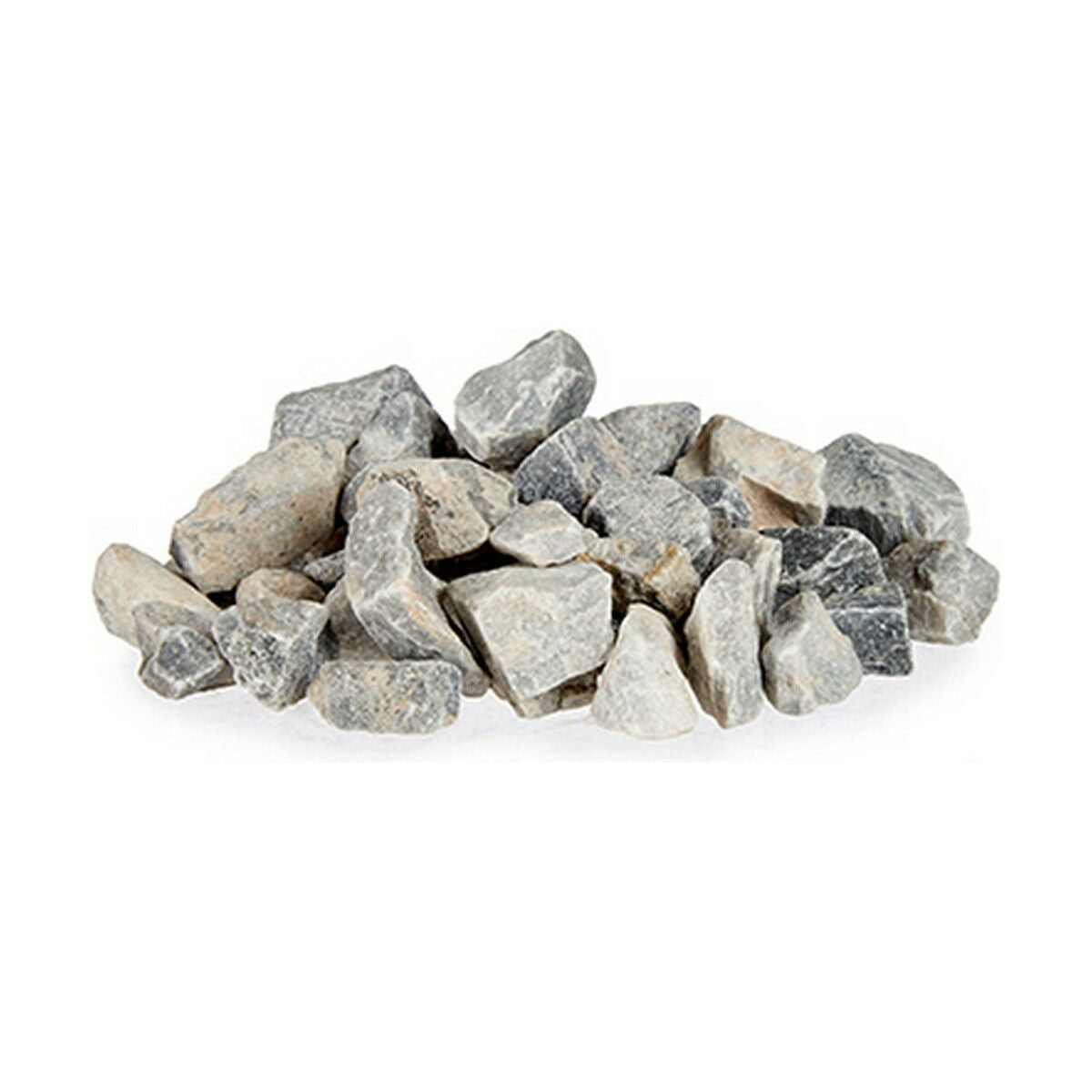 Decoratieve stenen 1,5 Kg Lichtgrijs (8 Stuks)