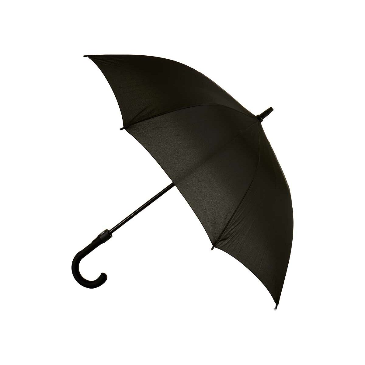 Paraplu Zwart Metaal Stof 100 x 100 x 84 cm (24 Stuks)