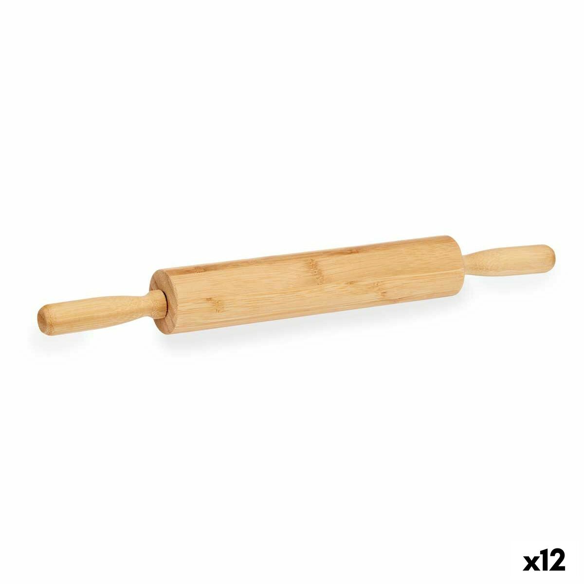 Deegroller voor gebak Bamboe 45 x 5 x 5 cm (12 Stuks)