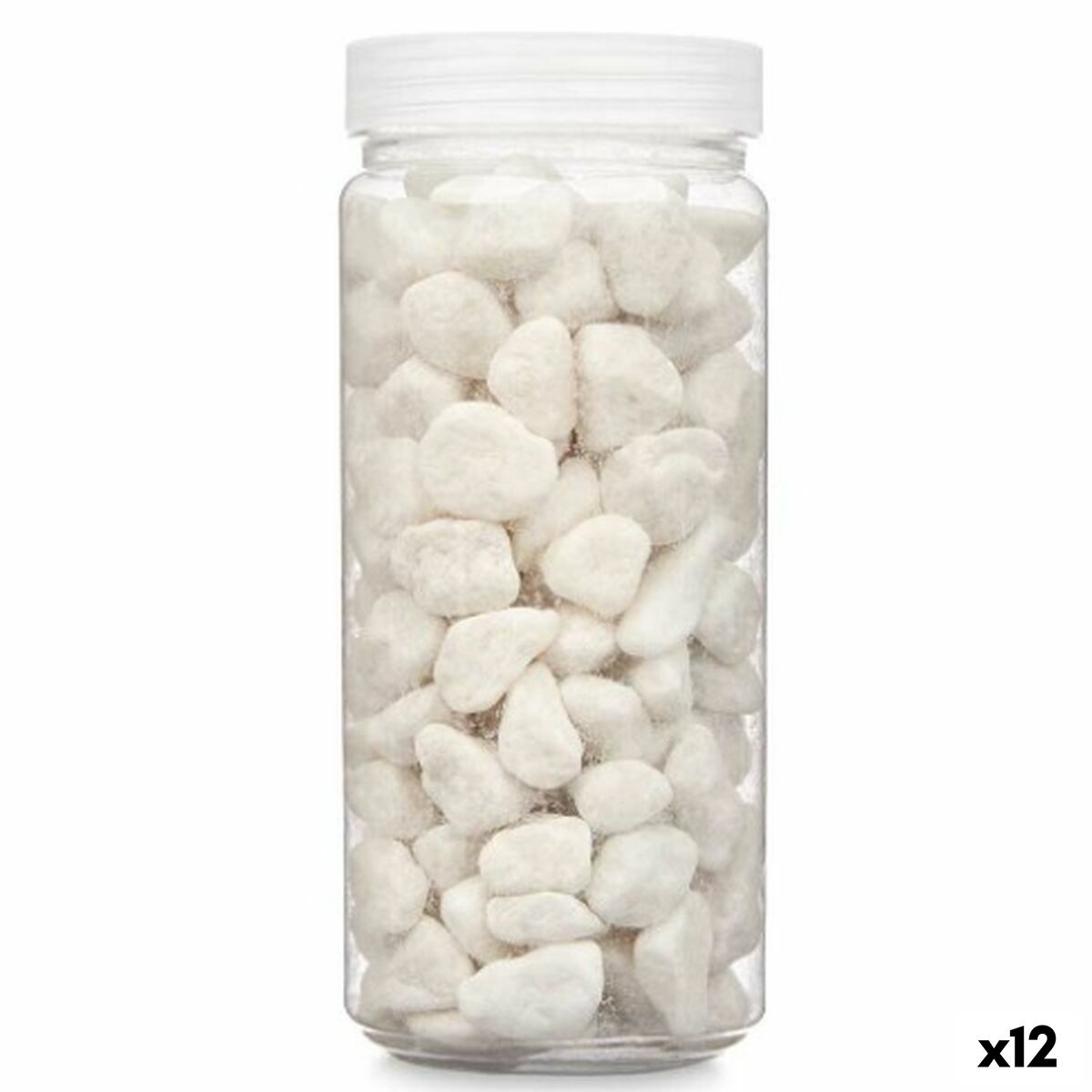 Decoratieve stenen Wit 10 - 20 mm 700 g (12 Stuks)