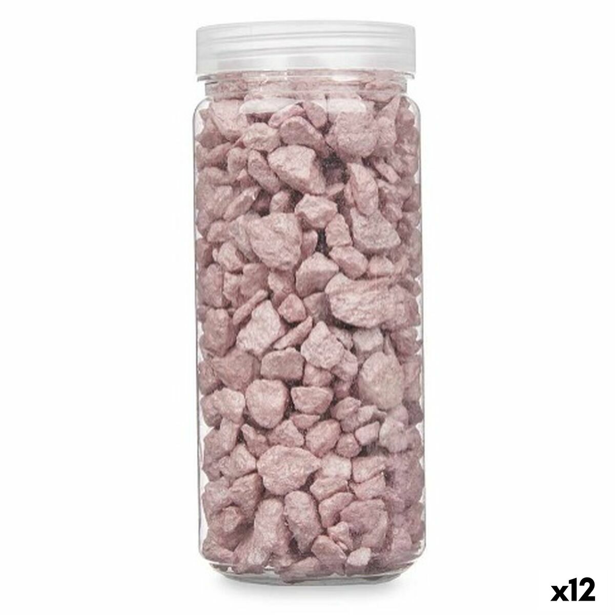 Decoratieve stenen Roze 10 - 20 mm 700 g (12 Stuks)