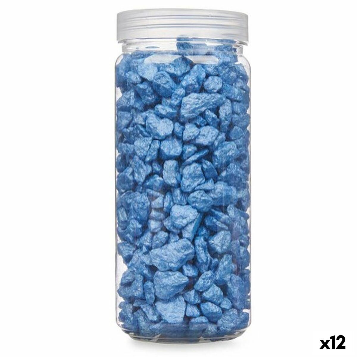 Decoratieve stenen Blauw 10 - 20 mm 700 g (12 Stuks)