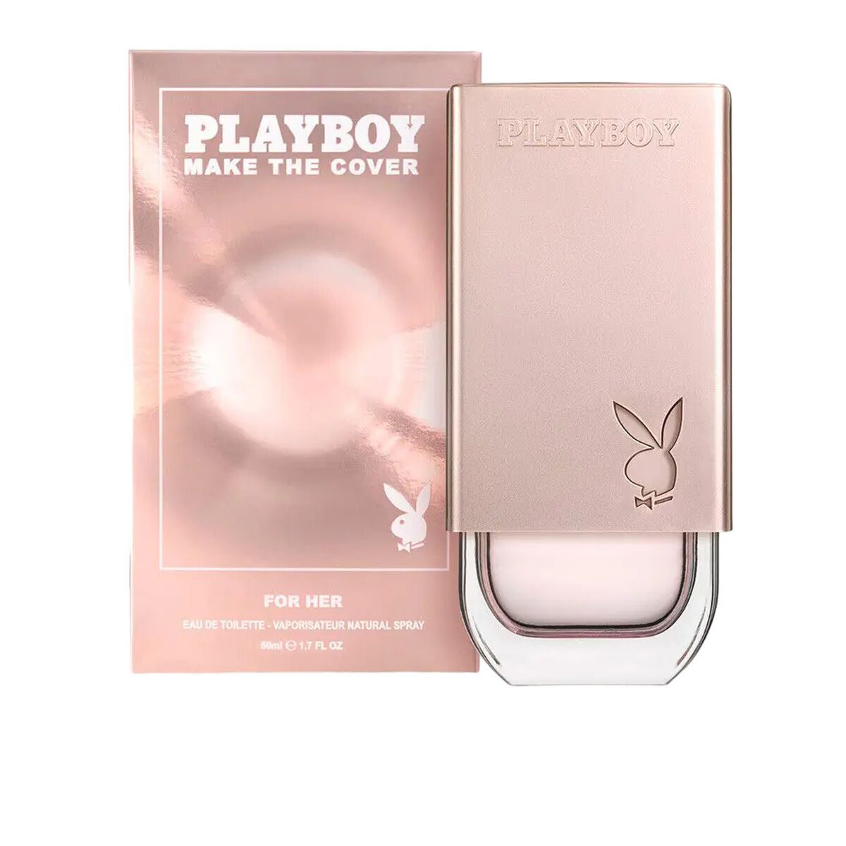Damesparfum Playboy EDT 50 ml Make The Cover