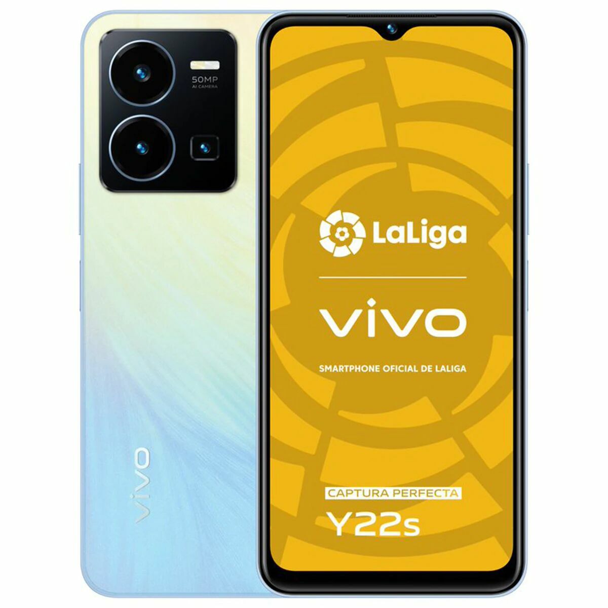 Smartphone Vivo Vivo Y22s Cyaan 6,55" 6 GB RAM 1 TB 128 GB