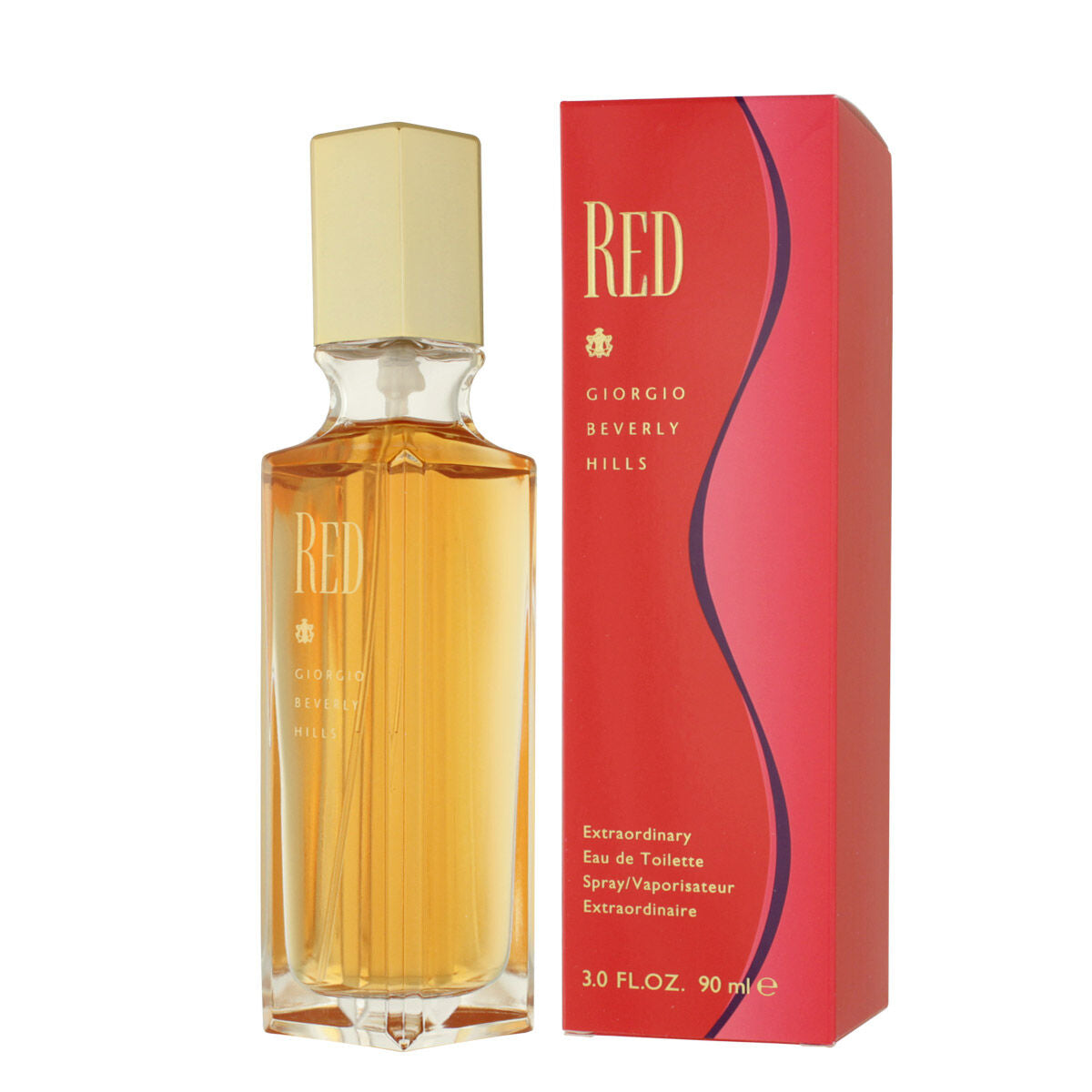 Damesparfum Giorgio EDT Red 90 ml