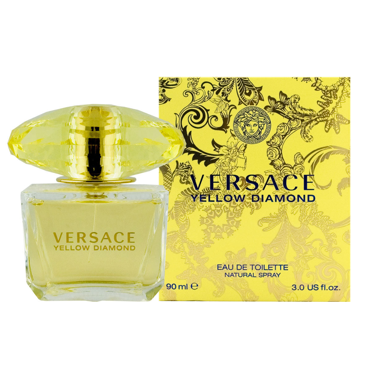 Damesparfum Versace EDT Yellow Diamond 90 ml