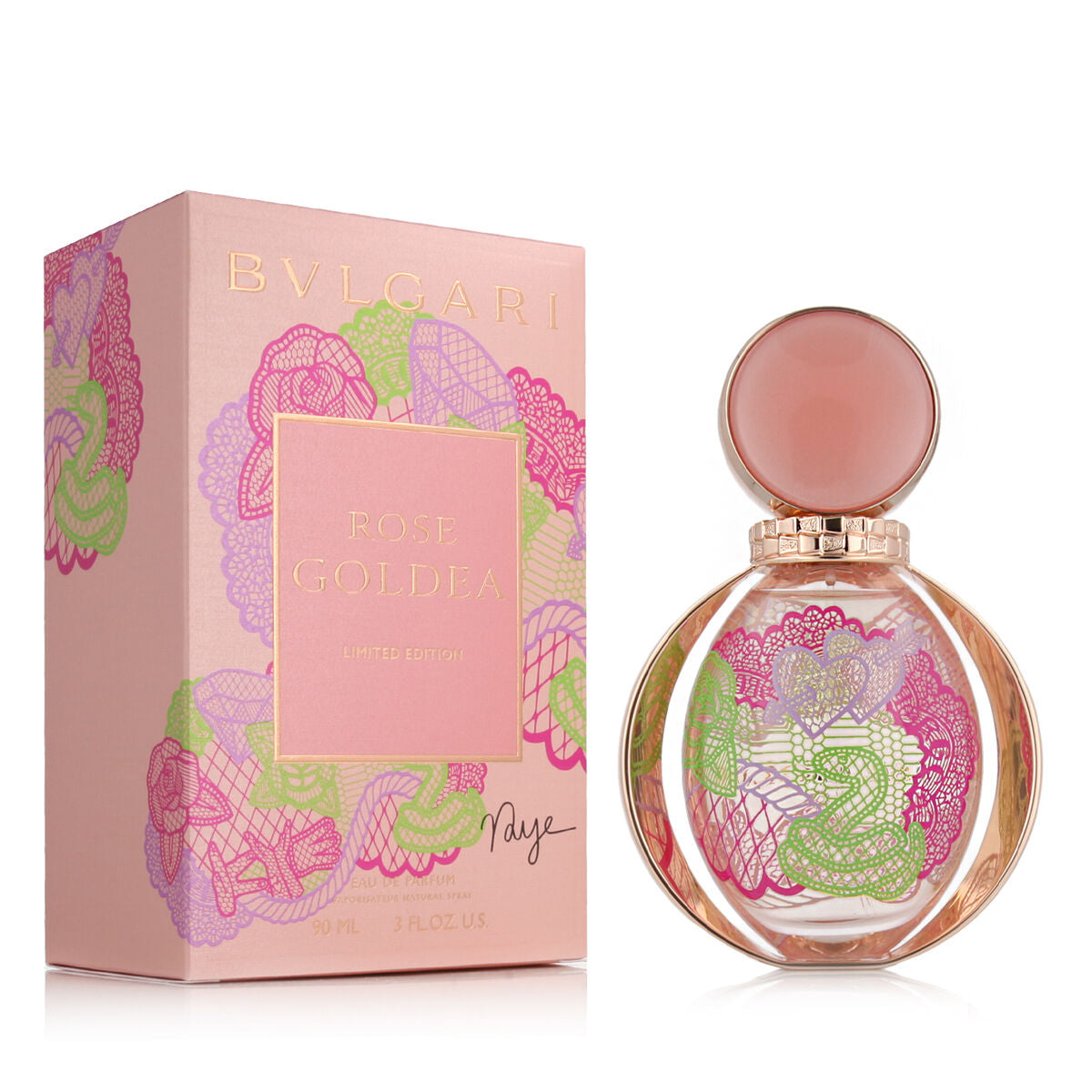 Damesparfum Bvlgari EDP Rose Goldea 90 ml