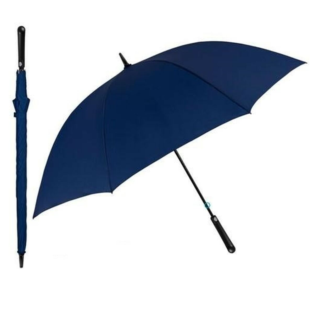 Automatische paraplu Perletti Golf Marineblauw Polyester Ø 132 cm