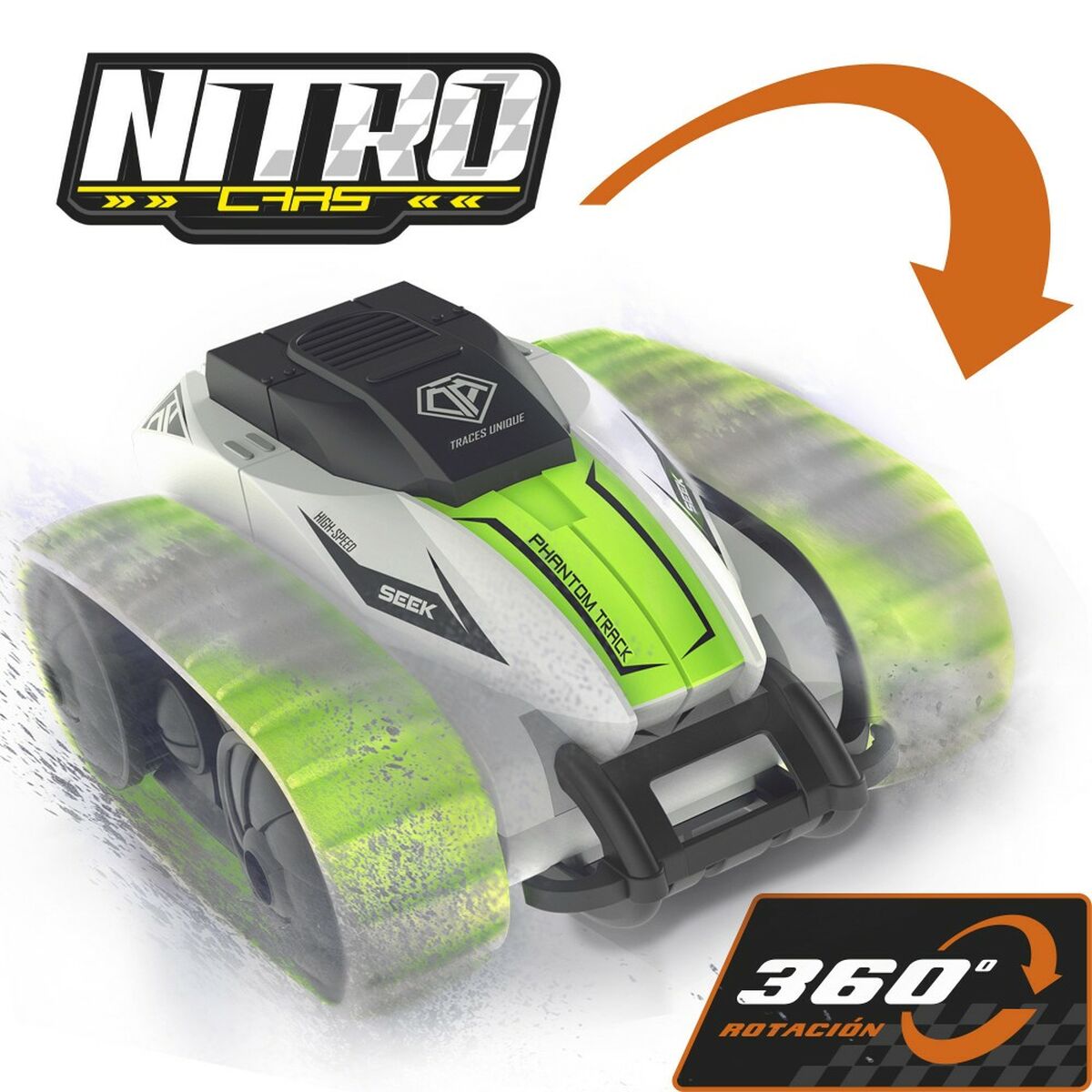 Politiewagen op Afstandsbediening Speed & Go Crazy Stunt (6 Stuks)