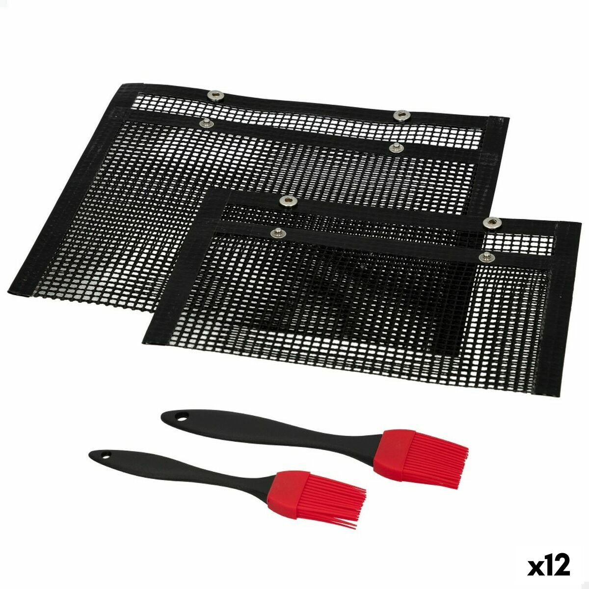 Barbecue Draagbare Aktive Siliconen Plastic 27 x 24,5 x 0,4 cm