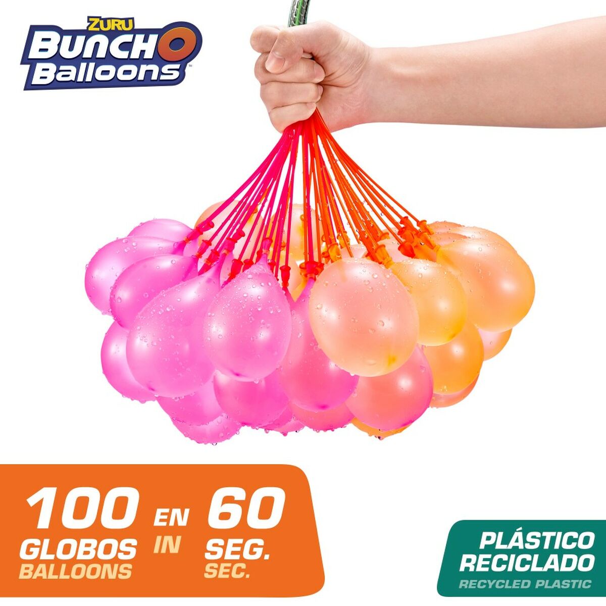 Waterballonnen met Pomp Zuru Bunch-o-Balloons 24 Stuks