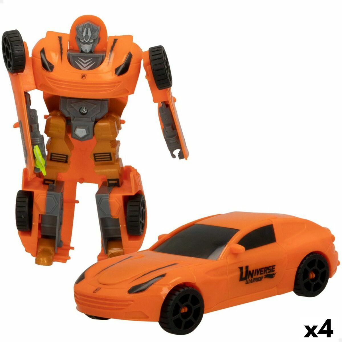 Robot Colorbaby Transform Warriors 9 x 14,5 x 4,5 cm Auto