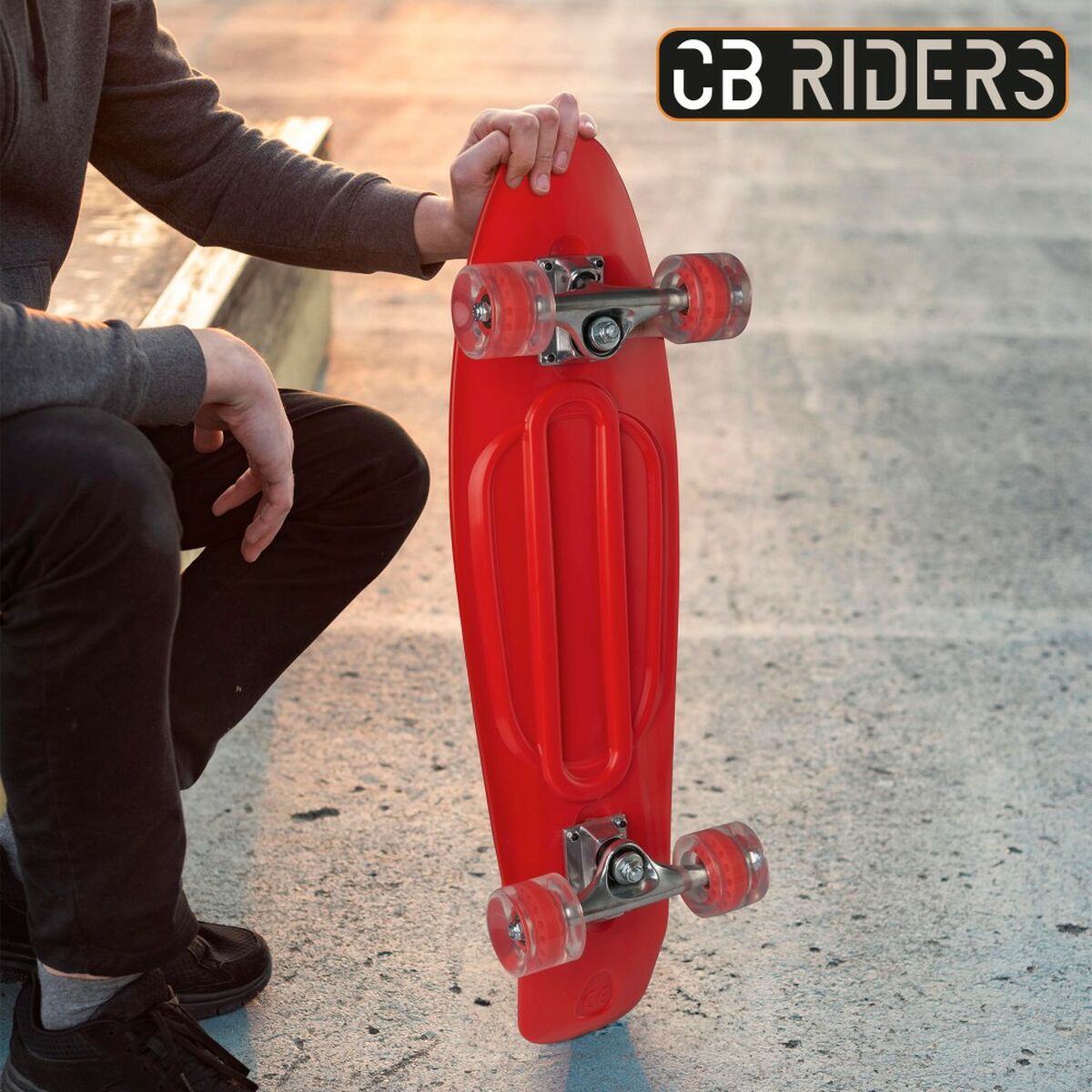 Skateboard Colorbaby Rood (2 Stuks)