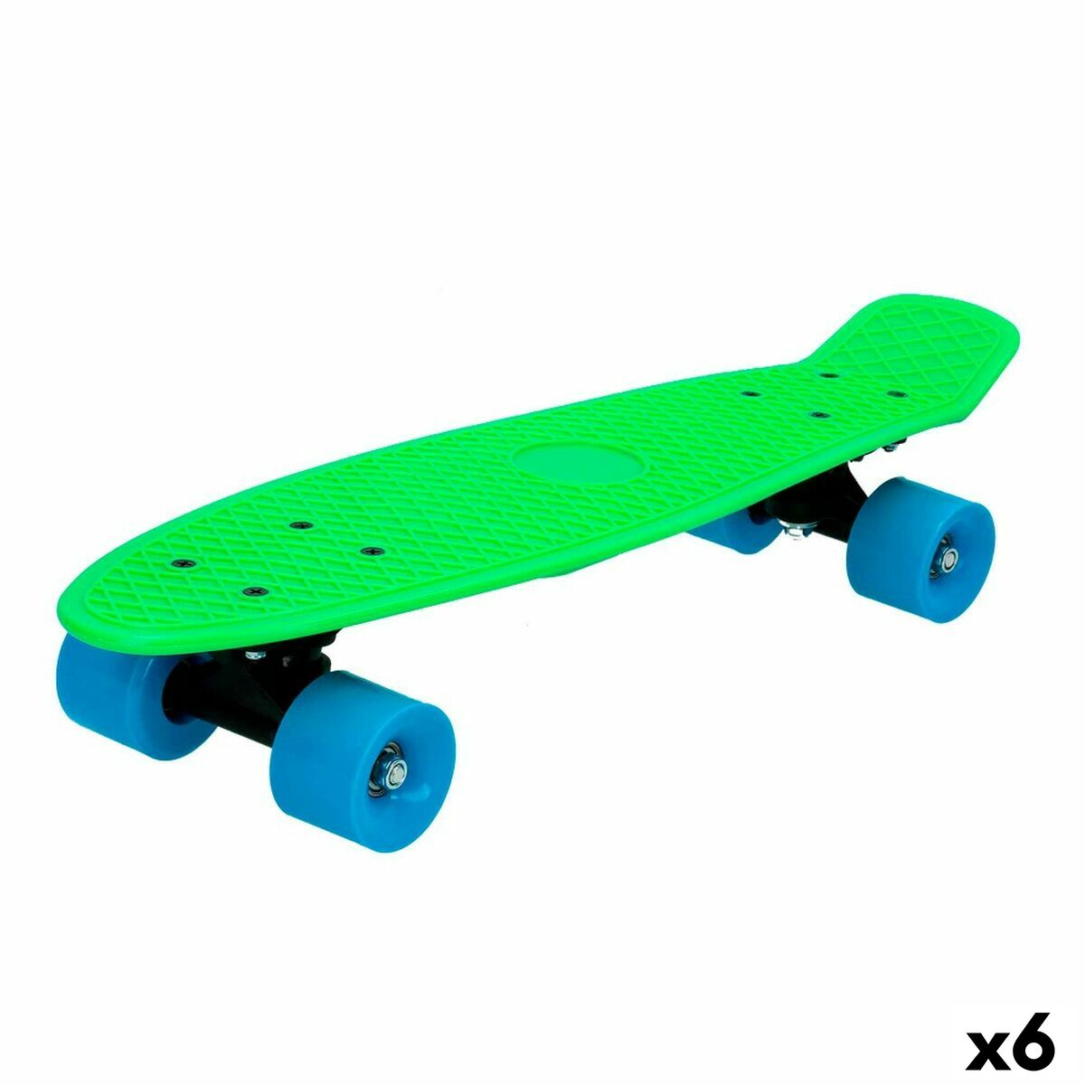 Skateboard Colorbaby Groen (6 Stuks)