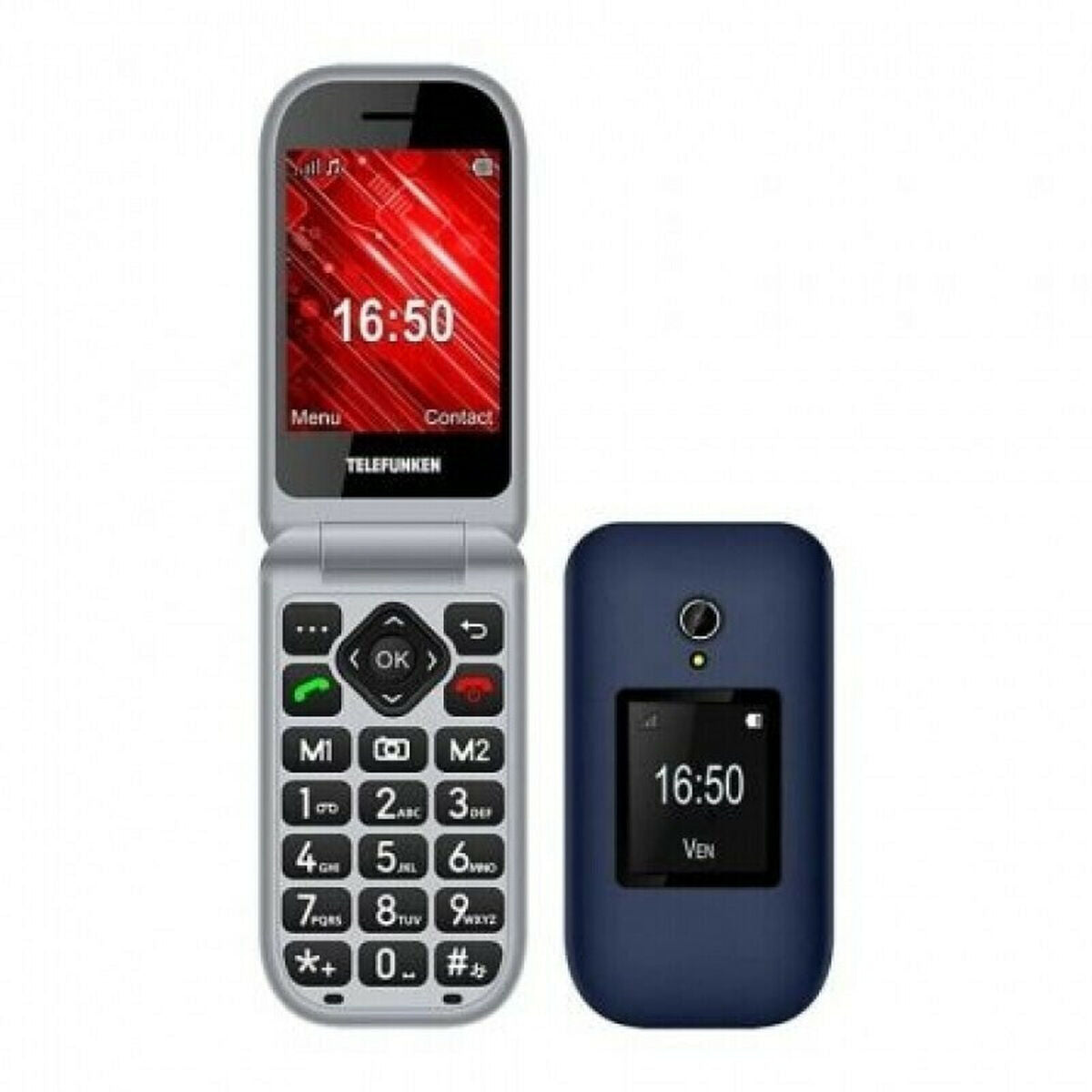 Mobiele Telefoon voor Bejaarden Telefunken S460 16 GB 1,3" 2,8"