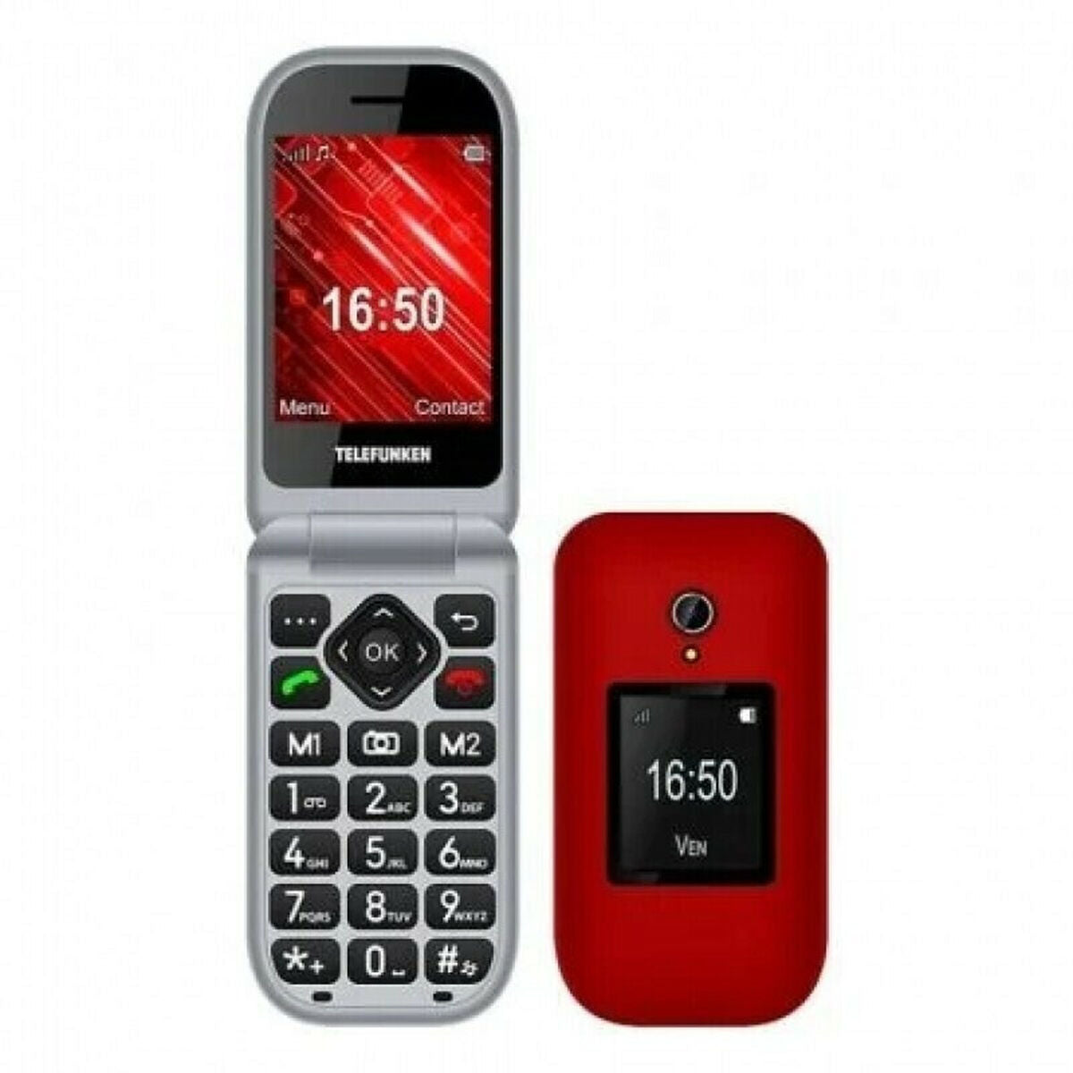 Mobiele Telefoon voor Bejaarden Telefunken S460 16 GB 1,3" 2,8"