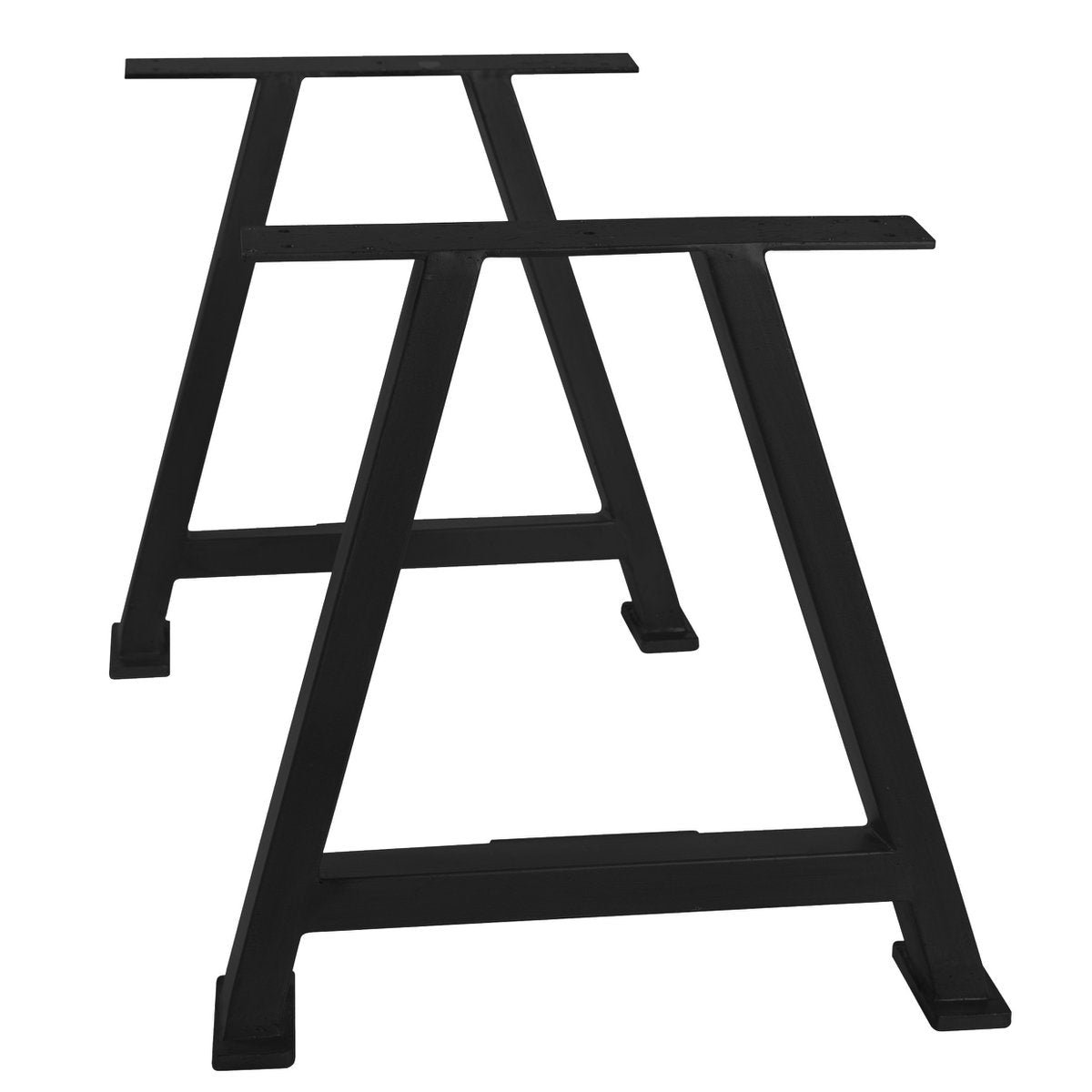 Antiek zwart tafelframe