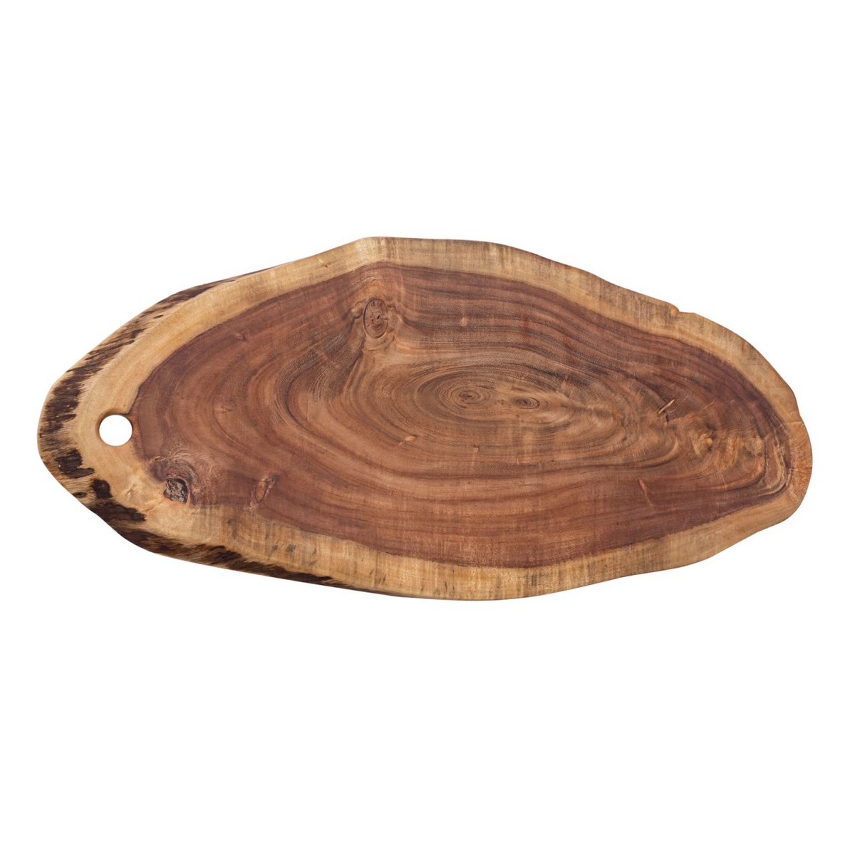 Serveerplank boomschijf 4- of 8-delige snijplank hout dienblad decoratie acacia massief