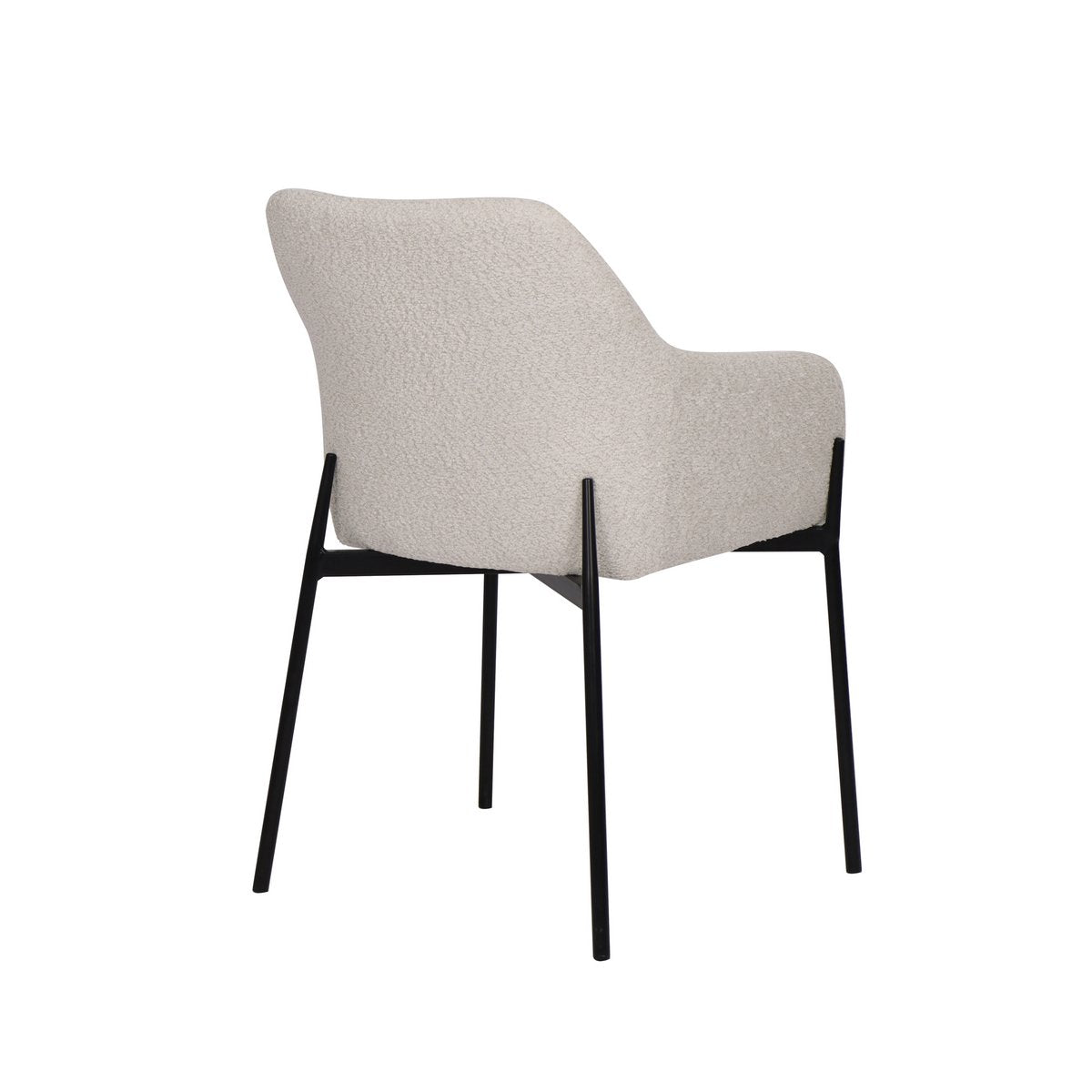 Set van 2 fauteuils met bouclé hoes