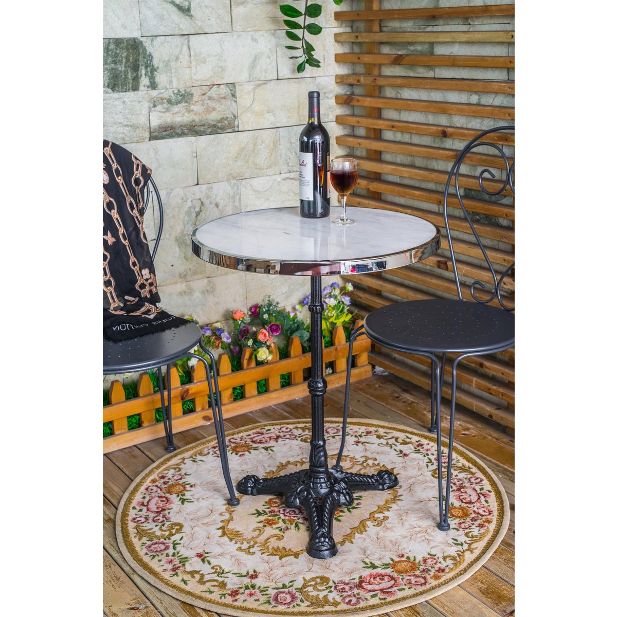 Tafel, 57 cm rond