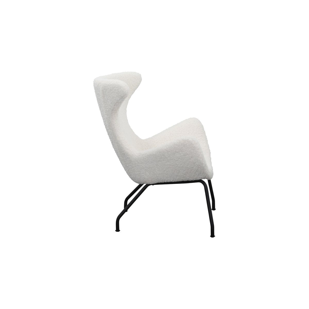 Relax fauteuil teddybont wit