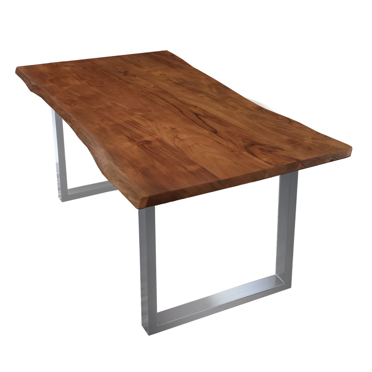 Tafel 160 x 85 cm met boomrand zoals gegroeid