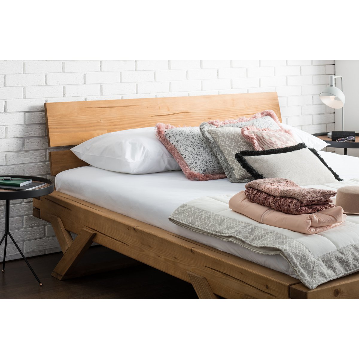 Balkenbed 160 x 200 cm