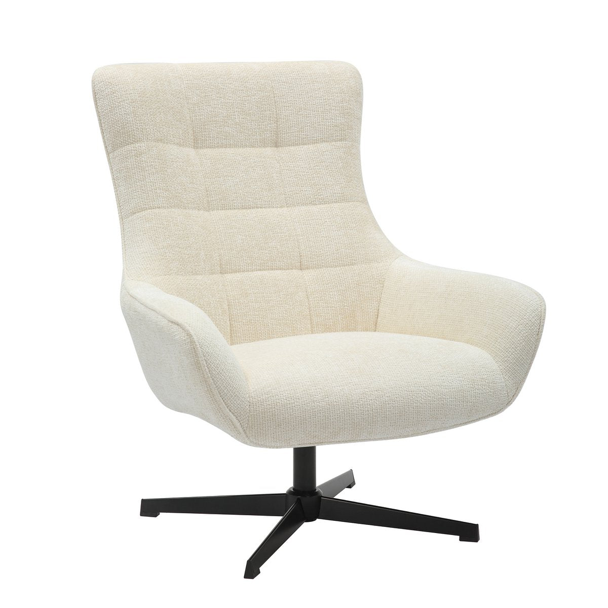 Fauteuil chenille stof beige