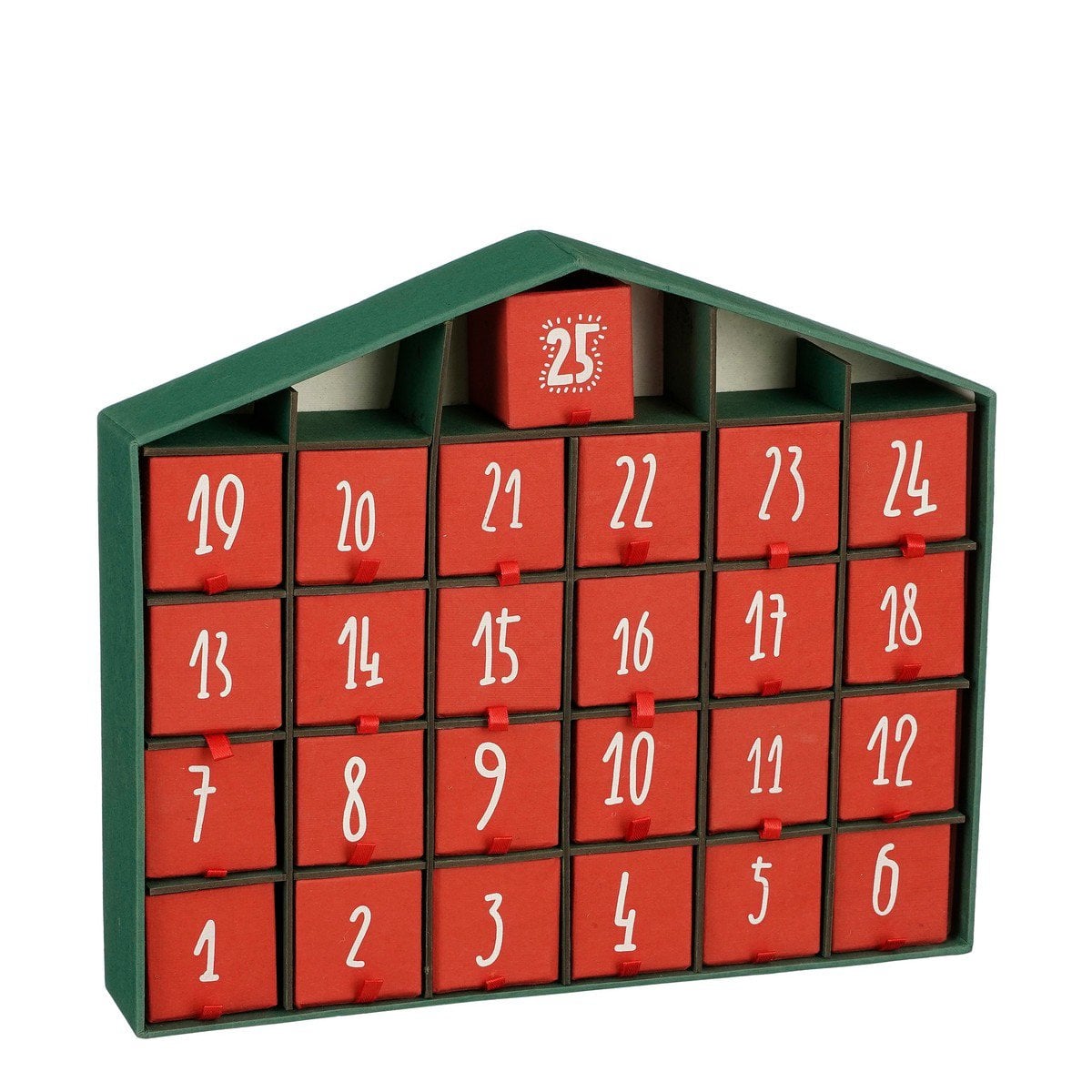 Adventskalender  Rood