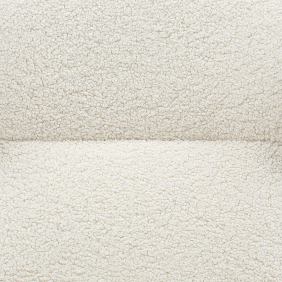 Fauteuil- en krukset teddybont beige