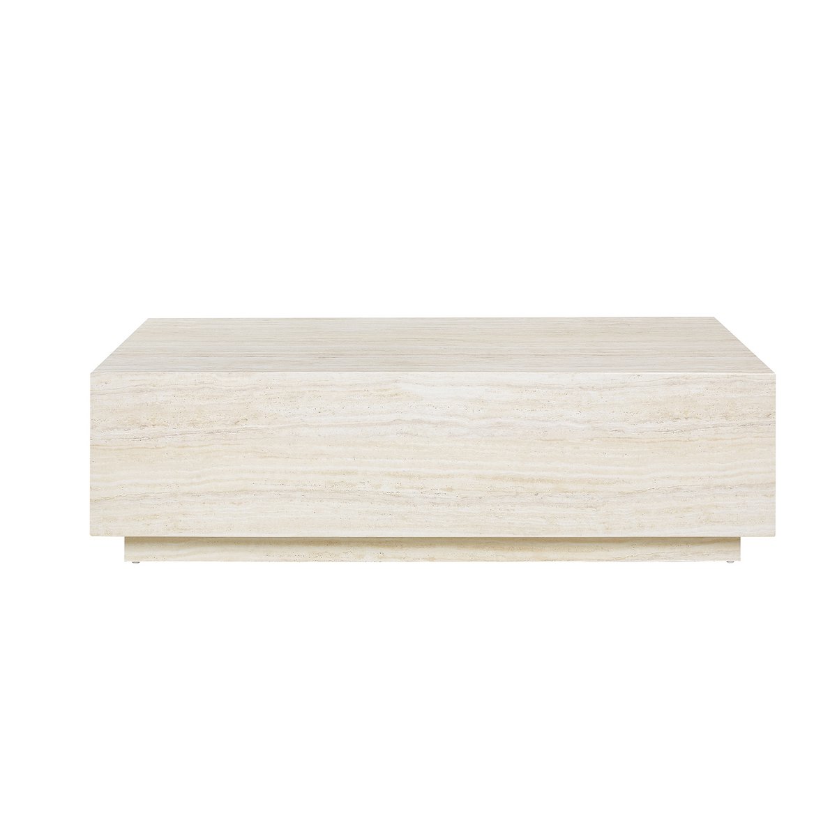 Travertin salontafel 120x75 cm