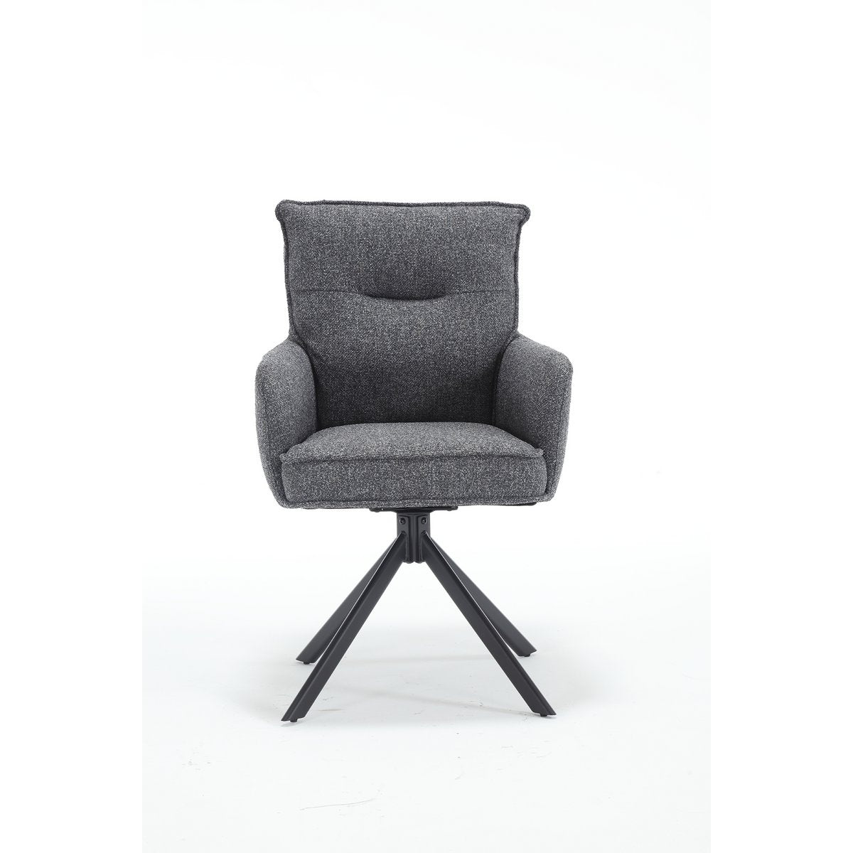 Fauteuil structuurstof antraciet