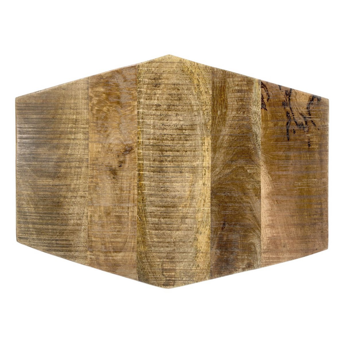 Zije tafel 56 x 47 cm woonkamer tafel salontafel mooi metalen frame zwart - wit wit wit