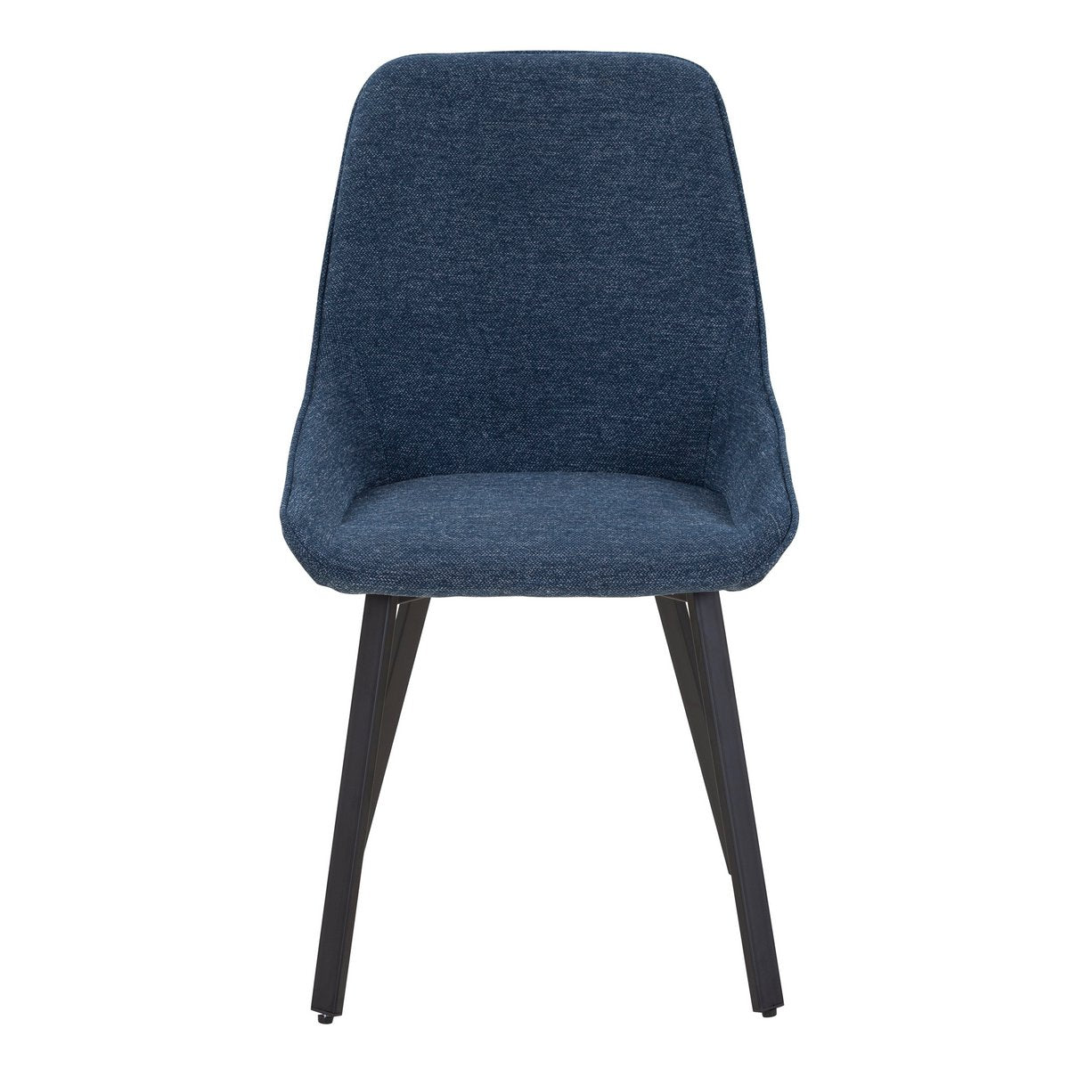 Eetkamerstoel set van 2 donkerblauw