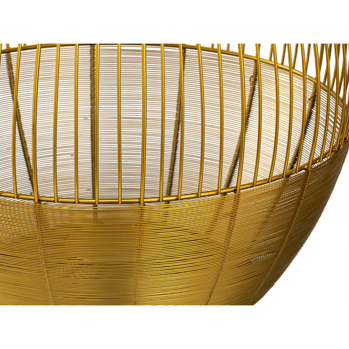 Set van 2 bijzettafels rond ø 49/41 H 37/29 cm decoratieve tafels salontafel Glamira salontafel goud