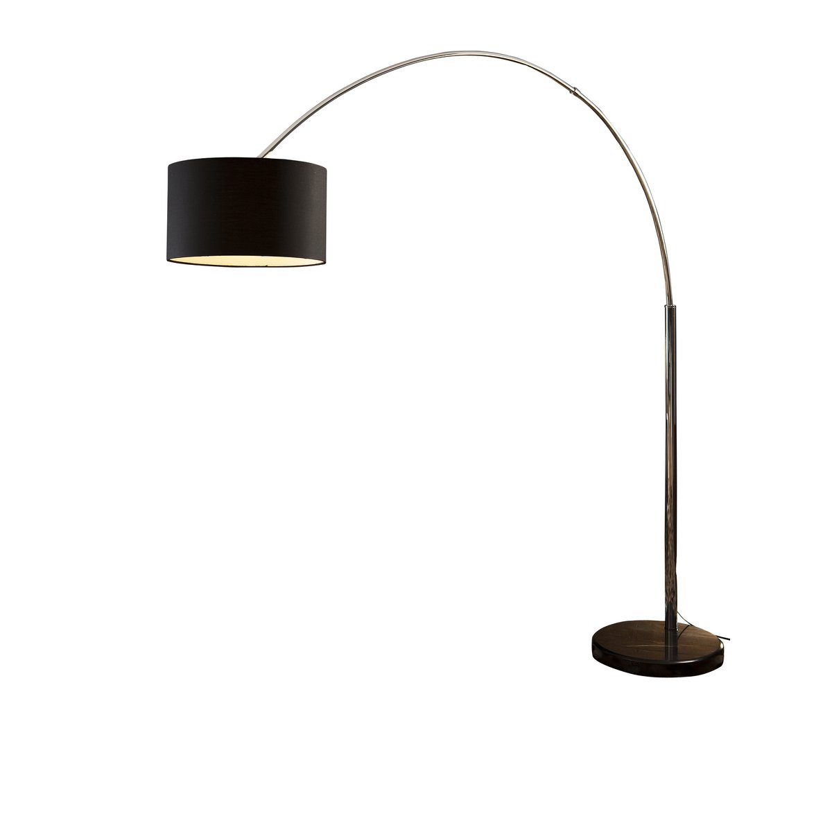 Booglamp 210 cm zwart
