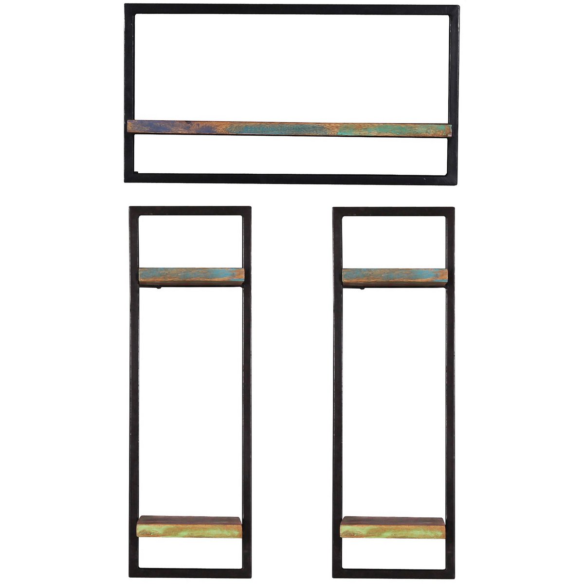 Wandplankenset, 3 stuks