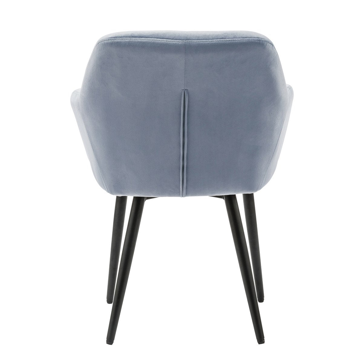 Fauteuil lichtgrijs fluweel