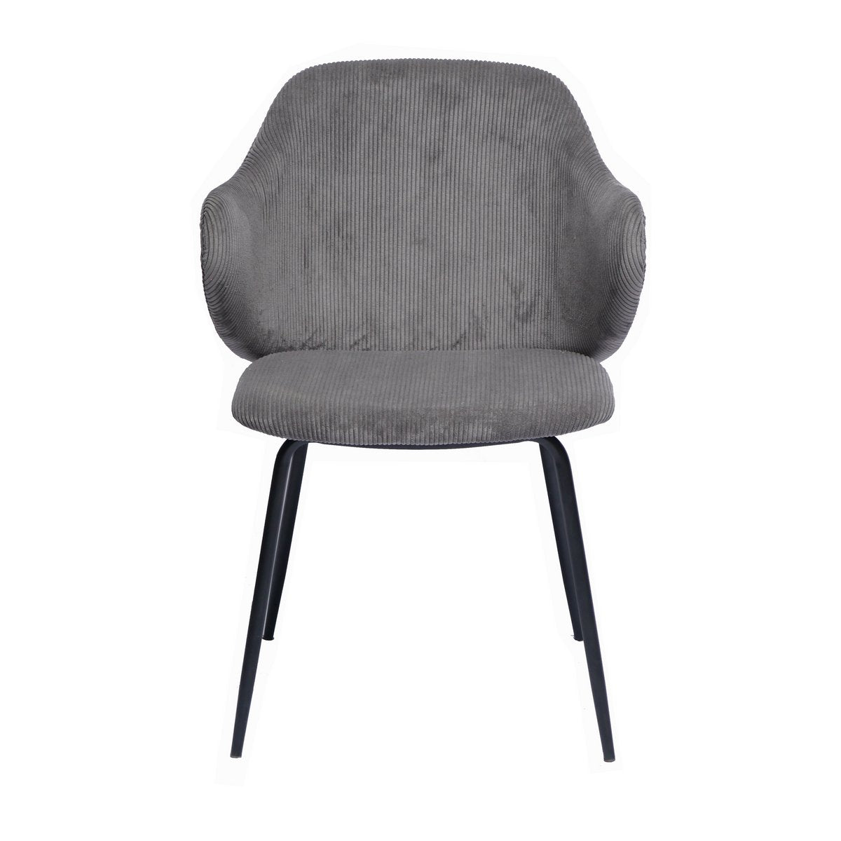 Set van 2 fauteuils grijs