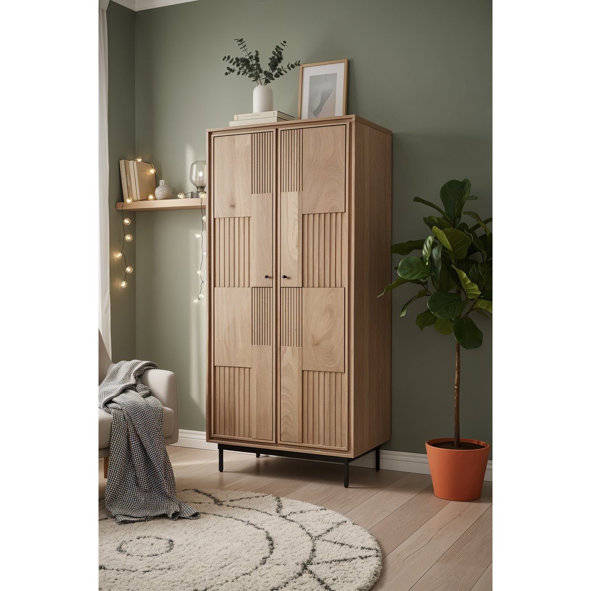 Kast met 2 deuren