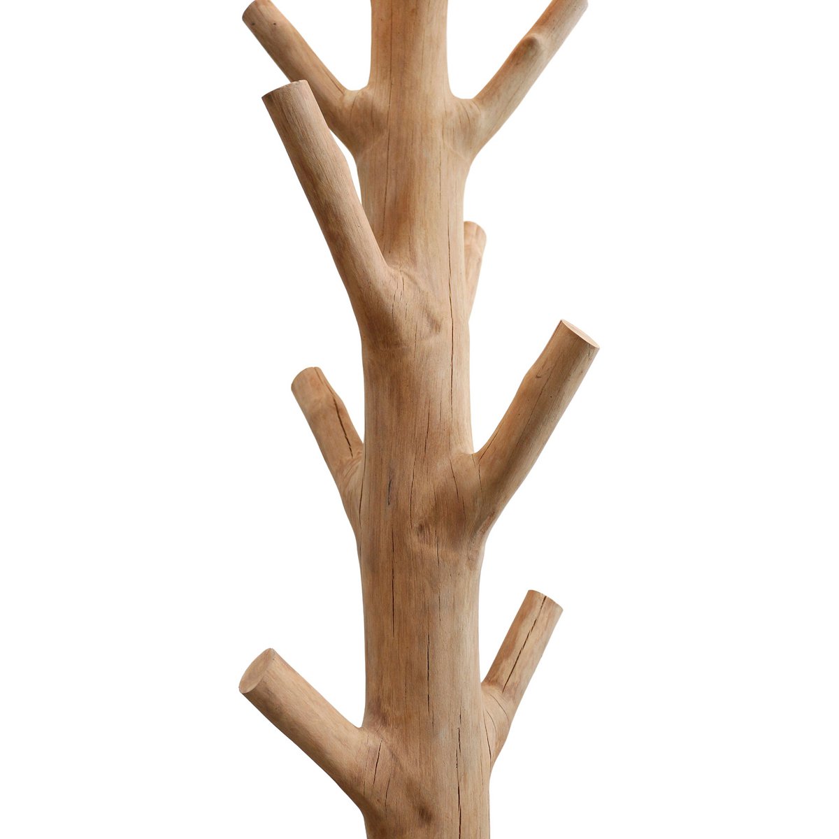 Vloerlamp drijfhout naturel/wit 175 cm