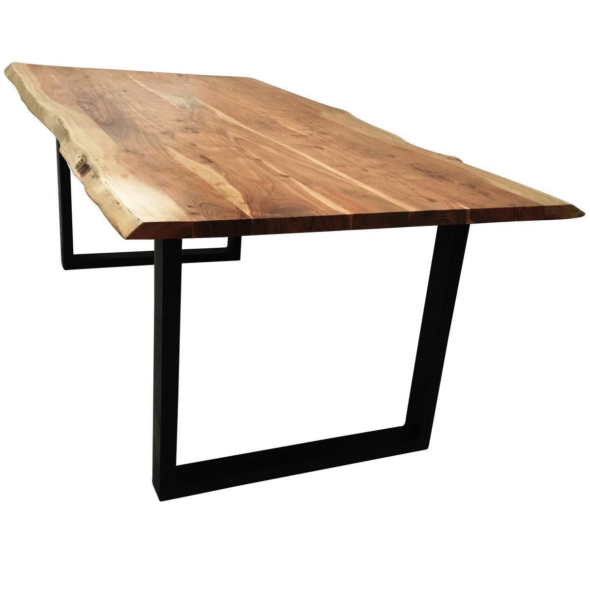 Tafel 200x100 cm, natuurlijk acacia, 56 mm